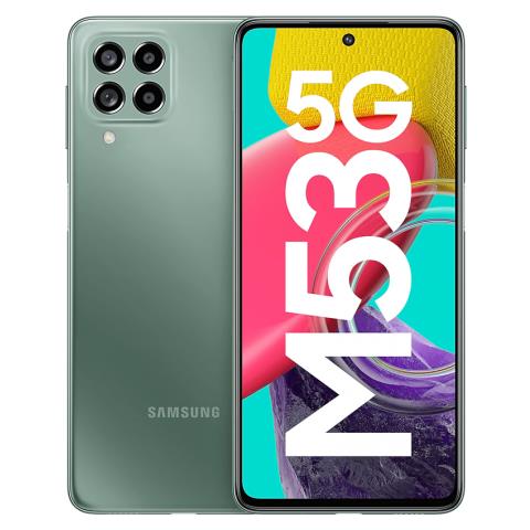 Galaxy M53 5G 128 GB 8 GB Ram Dual Sim Display 6.7" Full HD+ Slot Micro SD Fotocamera 108 Mpx Android Europa Verde - Foto 1