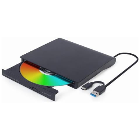 Dvd-usb-03 Lettore Di Disco Ottico Dvdrw Nero - Foto 1