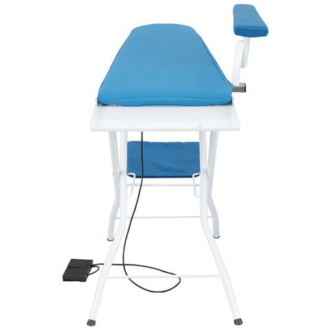 Asse Da Stiro Professionale As01 Piano Riscaldato Aspirante Soffiante 112x42 Cm Stabiletermostato Regolazione Temperatura Altezza Regolabile Braccetto Stiramaniche [classe Di Efficienza Energetica A++] - Foto 7