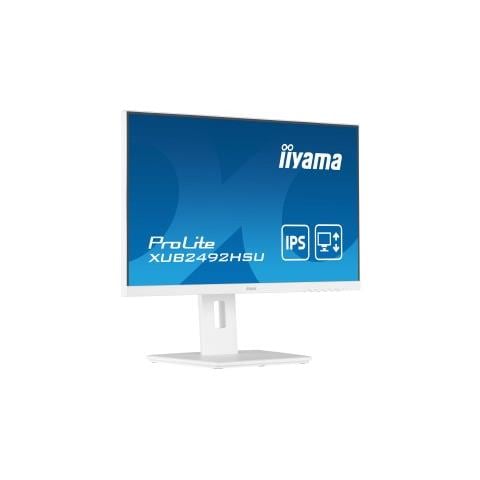 Prolite Xub2492hsu-w5 Led Display 61 Cm (24'') 1920 X 1080 Pixel Full Hd Bianco - Foto 1