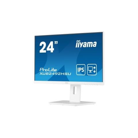 Prolite Xub2492hsu-w5 Led Display 61 Cm (24'') 1920 X 1080 Pixel Full Hd Bianco - Foto 4