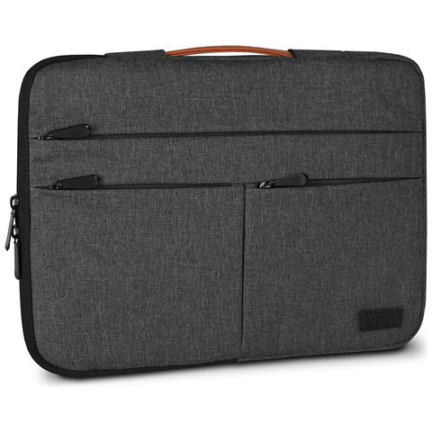 SUBLS-AP36001 borsa per laptop 35,6 cm (14") Custodia a tasca Grigio - Foto 1