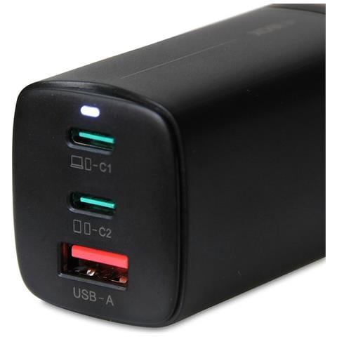 Cavo Caricabatterie C-65 Gan Pd65w Nero - Foto 7