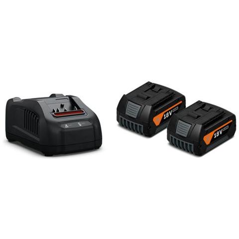 GBA 18 V 5.0 AH AS battery starter set Set batteria e caricabatterie - Foto 1