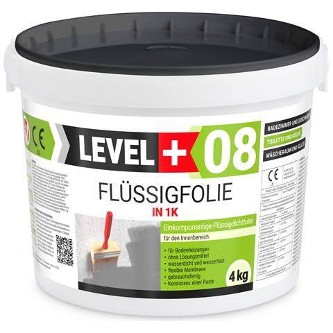 Pellicola Liquida Impermeabilizzante Per Bagno Membrana Impermeabilizzante 1k Pellicola Impermeabilizzante L+08 - 8kg - Foto 3