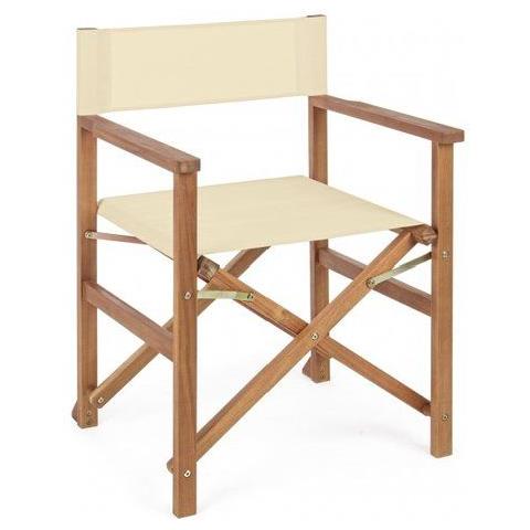 Sedia Regista 0805986 Noemi Ecrù - Foto 1