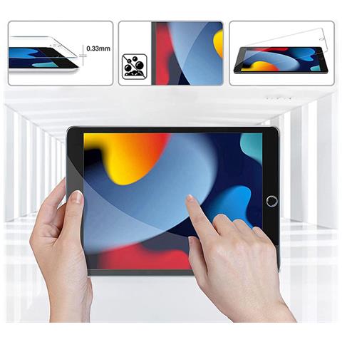 Pellicola Protettiva Per Schermo In Vetro Temperato Cristallino Per Ipad (confezione Da 2) Ipad 10 10,9 Pollici - Foto 7