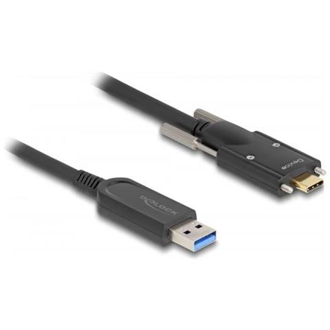 83200 Cavo Usb Usb 3.2 Gen 2 (3.1 Gen 2) 5 M Usb A Usb C Nero - Foto 1