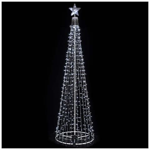 Albero Natale Luminoso Colore Bianco Freddo 753 Led 280cm Decorazione Per Estern - Foto 1