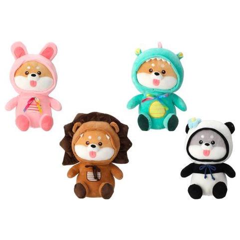 Peluche Globo 83436 Pelux Cagnolino Con Tutina Assortito - Foto 1