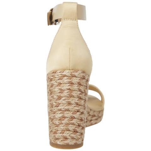 Colorful High Wedge Sandal Sandali Sintetico Scarpe Donna Beige Eu 39, Fw0fw07914 Acr - Foto 3