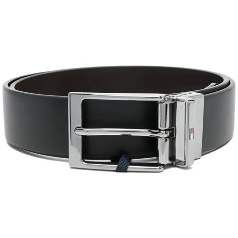 Layton Reversible Belts Cintura Pelle Accessori Uomo Nero Eu 85, Am0am10790 Bds - Foto 1