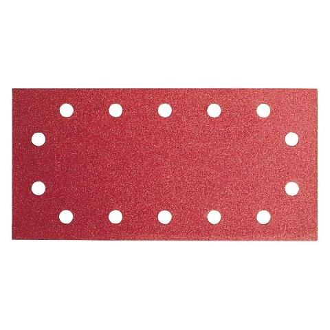 2609256178 115 X 230 Mm Fogli Abrasivi Per Levigatrice Orbitale Con Velcro, Grana 14/mm (10 Pezzi) - Foto 1