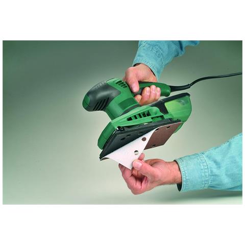 2609256178 115 X 230 Mm Fogli Abrasivi Per Levigatrice Orbitale Con Velcro, Grana 14/mm (10 Pezzi) - Foto 2