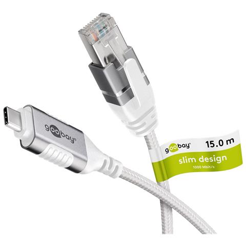 74392 adattatore per inversione del genere dei cavi USB 3.1 type A RJ45 Bianco - Foto 10