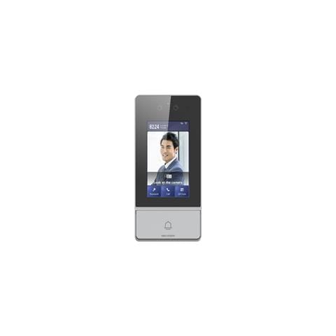 DS-KV9503-WBE1 sistema per video-citofono 2 MP 10,9 cm (4.3") Nero, Argento - Foto 1