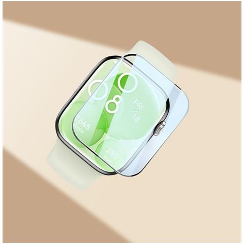 Pellicola Protettiva In Vetro Temperato Per Huawei Watch Fit 4 (confezione Da 2) - Foto 2