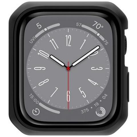 Cover Per Apple Watch 7/8/9 38-40-41mm Rinforzata Spectrum R Solid, Nero - Foto 1