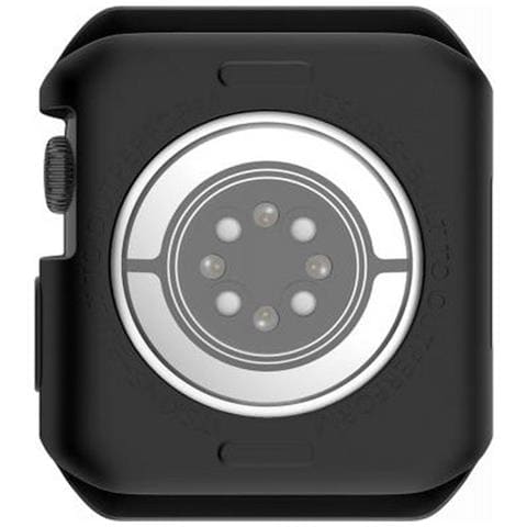 Cover Per Apple Watch 7/8/9 38-40-41mm Rinforzata Spectrum R Solid, Nero - Foto 4