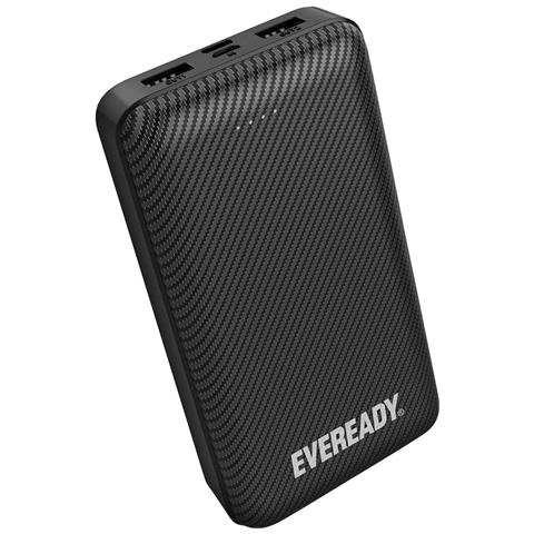 Powerbank 20000 Mah 2x Usb-a Con Indicatore Led E Compatibile Con Tutti I Dispositivi, Nero - Foto 1