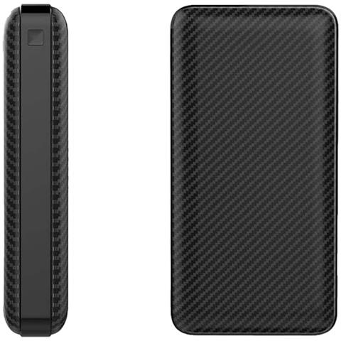 Powerbank 20000 Mah 2x Usb-a Con Indicatore Led E Compatibile Con Tutti I Dispositivi, Nero - Foto 2