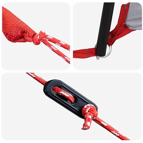 Tenda Teepee con tetto Verde 545 x 450 x 295 cm - Foto 9