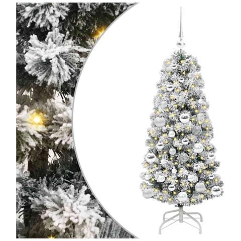 Albero di Natale Artificiale con Rami Pieghevoli 120 cm - Foto 1