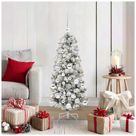 Albero di Natale Artificiale con Rami Pieghevoli 120 cm - Foto 2