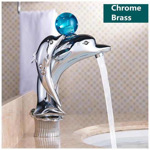 Rubinetto per lavabo da bagno, Blackswan, tipo M251 Delfin, modello cromato, misura 25,5 cm - Foto 2
