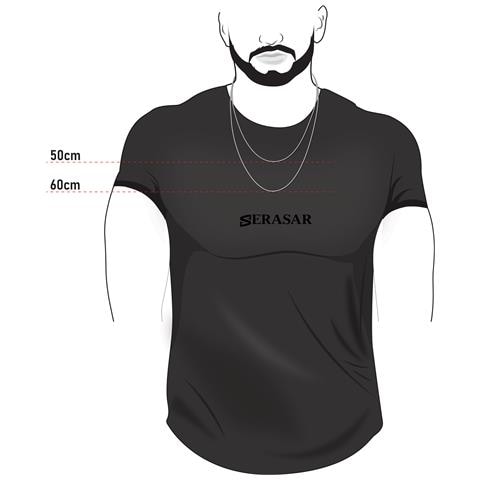 Collana Da Uomo Premium Divine | Acciaio Chirurgico Inossidabile 316l, Argento, 60 Cm - Foto 6