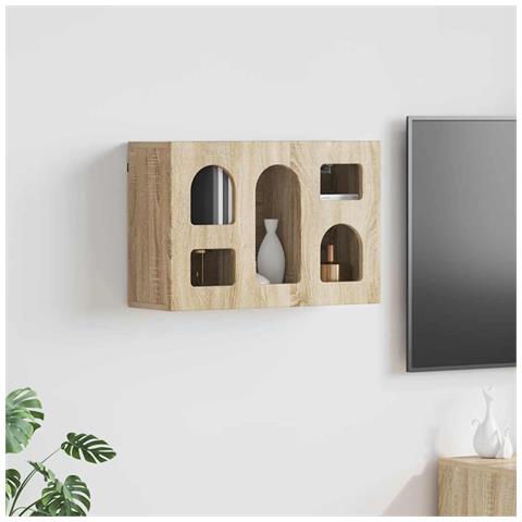 Armadio pensile Rovere Sonoma 60 x 20 x 40 cm Legno multistrato - Foto 2