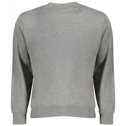 FELPA GRIGIA SENZA CERNIERA PER UOMO - Colore: Grigio, Taglia: M - Foto 2