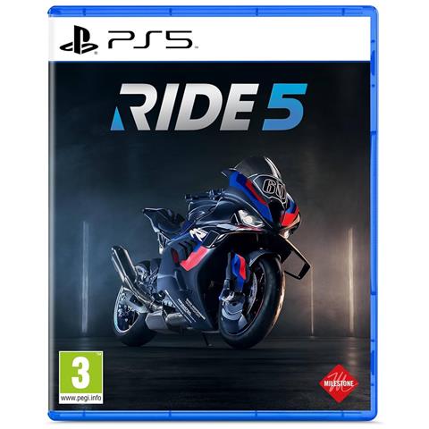 RIDE 5 Standard BRA, Cinese tradizionale, Tedesca, Inglese, ESP, Francese, Indonesiano, ITA, Giapponese, Portoghese PlayStation 5 - Foto 1