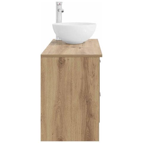 Set di mobili per il bagno 2 pcs Rovere Artigianale - Foto 8