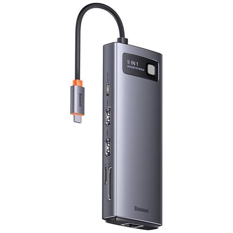 Hub USB - Metallo, Grigio - Foto 1