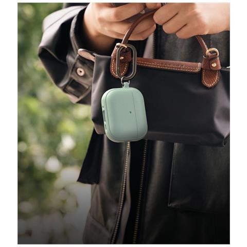 Custodia Ringke Onyx Magnetica Verde Per Apple Airpods Pro 3 - Foto 6
