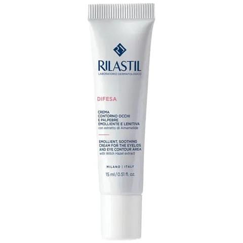 Rilastil Difesa Crema Contorno Occhi e Palpebre Emolliente e Lenitiva 15 ml - Foto 1