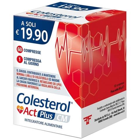 Colesterol Act Plus cm 60 Compresse - Foto 1