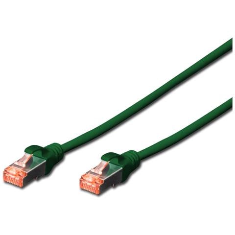 Cavo Rete S-Ftp Cat. 6 Doppia Schermatura Ls0H Colore Verde Mt. 0,5 - Foto 2