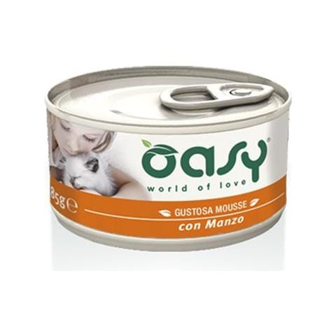 Cibo per gatti Wet Cat Mousse con Manzo 85 gr - Foto 1