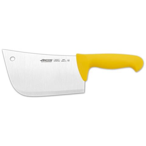 Serie 2900 - Coltello mannaia da cucina - Lama Acciaio Inossidabile Nitrum 190 Mm - Manico Polipropilene Colore Rosso - Foto 1