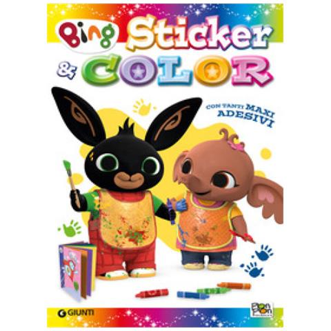 Cristina Panzeri - Grandi Amici. Sticker & Color. Bing. Activity Book. Con Adesivi. Ediz. A Colori - Foto 1