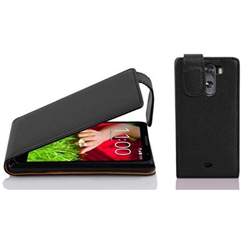 Custodia Compatibile Con Lg G2 Mini In Nero Ossido - Coperchio Protettivo In Design Flip Realizzato In Similpelle Testurizzata - Foto 1