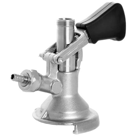 Attacco Fusto Birra Accoppiatore Per Fusti Attacco Keg Con Scarico Superiore (rubinetto Seminterrato) Attacco Piatto | 2x5/8 - Foto 3