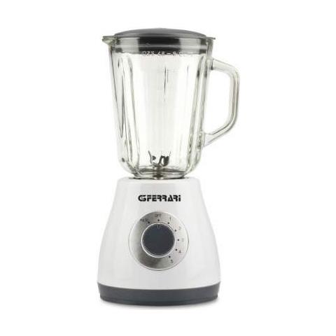 Frullatore Elettrico Girò Capacità 1,5 Litri Potenza 400 Watt Caraffa In Vetro Colore Bianco - Foto 6