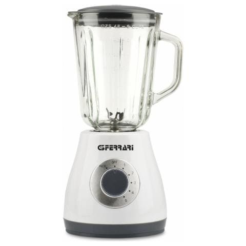 Frullatore Elettrico Girò Capacità 1,5 Litri Potenza 400 Watt Caraffa In Vetro Colore Bianco - Foto 2