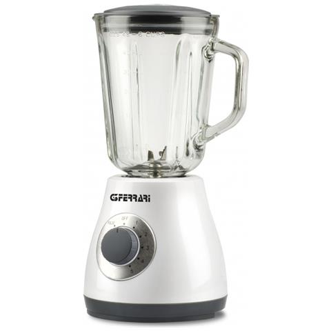 Frullatore Elettrico Girò Capacità 1,5 Litri Potenza 400 Watt Caraffa In Vetro Colore Bianco - Foto 1
