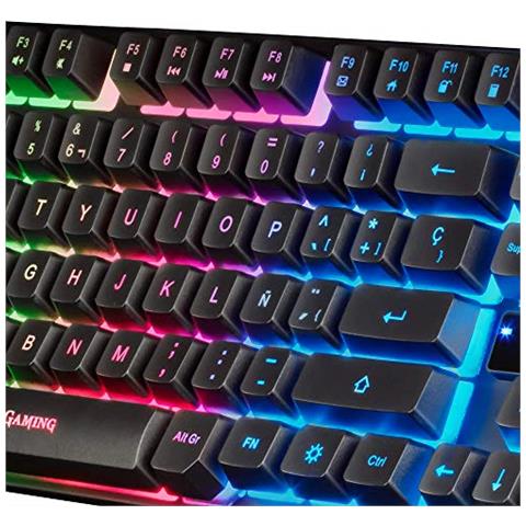 Mcptkl, Set Rgb Tastiera H-mech Tkl E Mouse 3200dpi, Layout Spagnolo - Foto 3