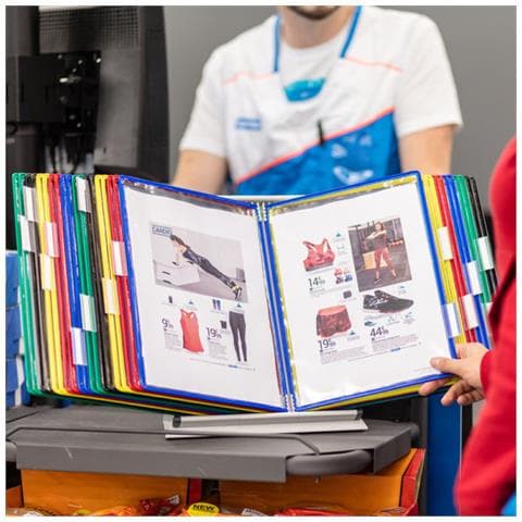 434209 leggio portadocumenti Scrivania /Parete Ritratto A4 - Foto 10