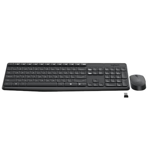 MK235 RF Wireless Bulgaro Nero tastiera - Foto 2